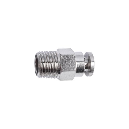Metal Pu Fitting Straight 4mm X 1/8" M